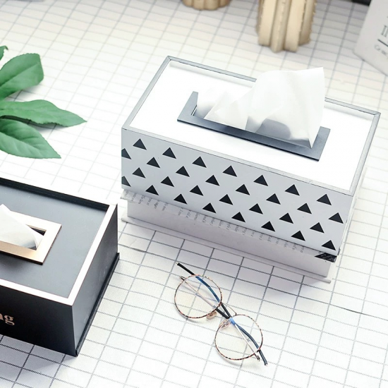 Wooden Tissue Box